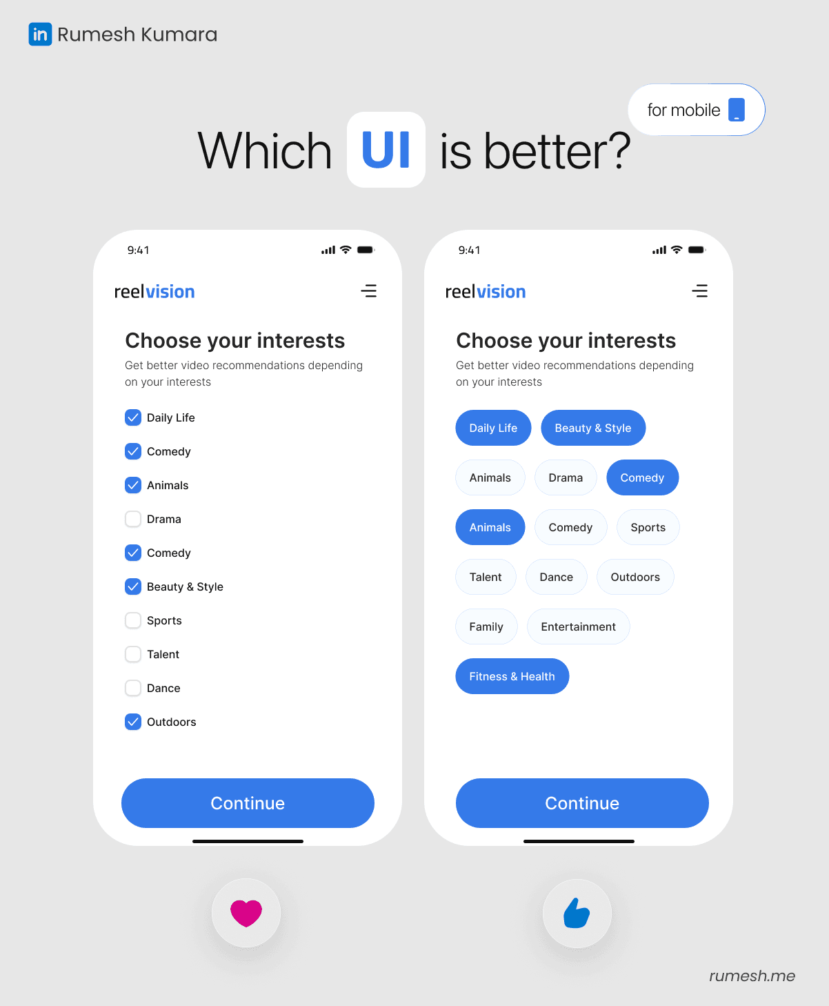 Pizza app product card UI concept